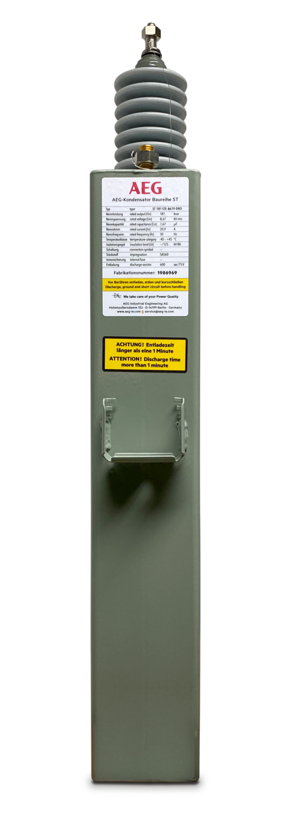 High Voltage AC Power Capacitors