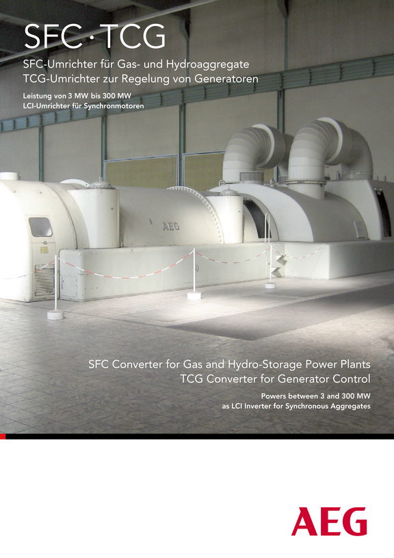 AEG ANfahrumrichter (SFC) AEG Anfahrumrichter (SFC)