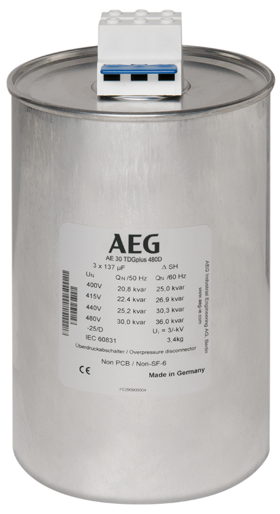 TDGplus 3-phase power capacitors